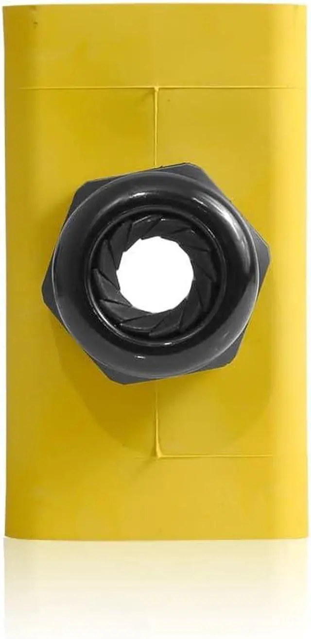 Alt view image 2 of 3 - Leviton 3099-2Y Portable Outlet Box, Sing-Gang, Extra Deep, Pendant Style with Cable Diameter 0.590-Inch, 1.000-Inch, Yellow