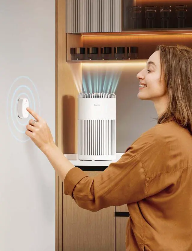 Alt view image 7 of 7 - GoveeLife Mini Wireless Smart Button Sensor, Group Control, Multiple Devices, Versatile Control Button, Battery Operated, Supports Most Govee Smart Products,