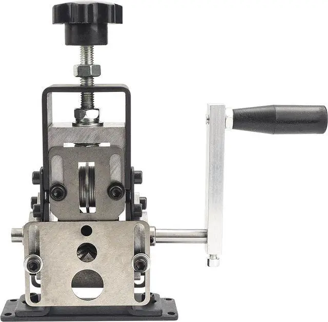 Main image of Manual Wire Stripping Machine Copper/Drill Wire Stripper,Wire Stripper Machine with Hand Crank Portable,Wire Stripping Tool Aluminum Construction