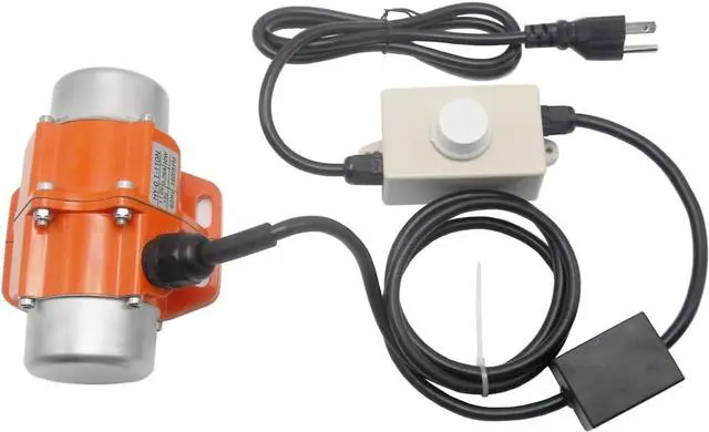 Main image of Concrete Vibrator Vibration Motor, 30W US Plug AC 110V 3600rpm Speed Adjustable Aluminum Alloy Case Concrete Vibrating Motor for Shaker Table, Concrete Vibrator Motor