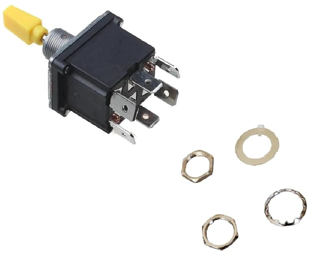 Main image of JLG Toggle Switch 4360331 4360331S Switch Toggle DPDT JLG Parts for JLG 460SJ 660SJ 450A 400S/600S Series