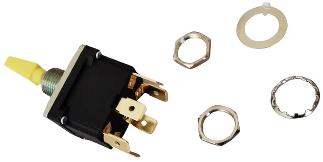 Alt view image 2 of 6 - JLG Toggle Switch 4360331 4360331S Switch Toggle DPDT JLG Parts for JLG 460SJ 660SJ 450A 400S/600S Series