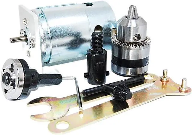 Alt view image 3 of 4 - High Torque 775/795/895 DC Motor Kit 12-24v DIY Motor Kit for Bench Drill Motor Garden Tools Motor Electric Grinder Motor Tools (Color : 895 Motor kit, Size : with Bracket Set)
