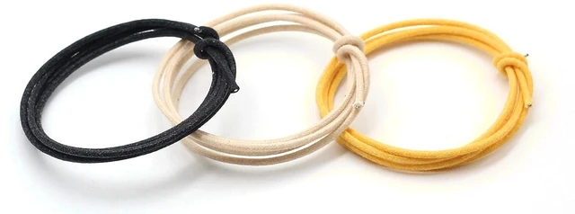 Alt view image 4 of 5 - 30 Feet (10-white/10-black/10-yellow) Gavitt Cloth-covered Pre-tinned 7-strand Pushback 22awg Vintage-style Guitar Wire