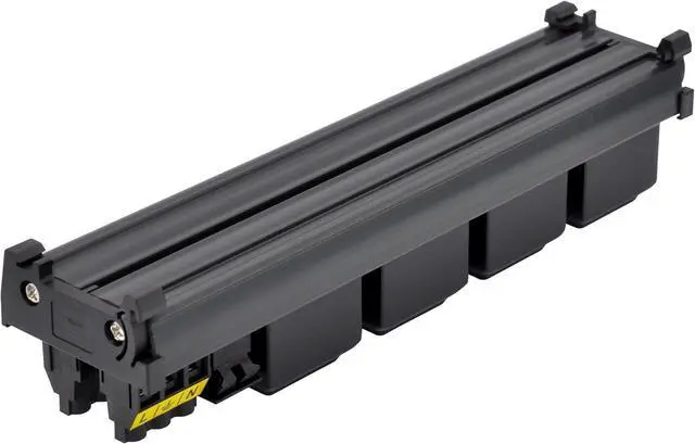 Alt view image 7 of 7 - DIN Rail Mount AC 120V NEMA 5-15R 4 Receptacles Outlet Power Strip Module, with Rocker Switch Thermal Circuit Breaker Overload Protector
