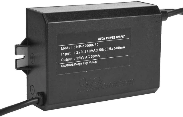 Alt view image 4 of 7 - 2Pc Neon Light Sign Electronic Transformer Power Supply P-12000-30 12KV 30MA