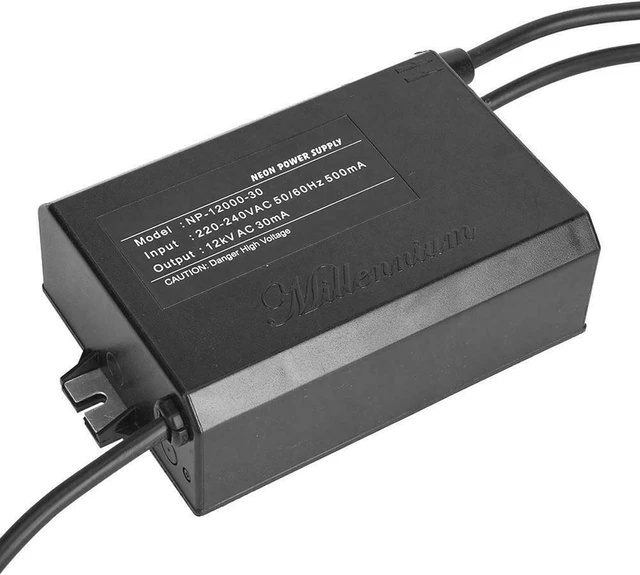 Alt view image 2 of 7 - 2Pc Neon Light Sign Electronic Transformer Power Supply P-12000-30 12KV 30MA