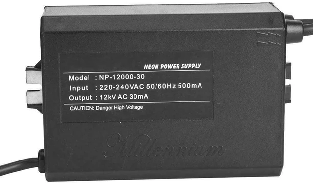 Alt view image 7 of 7 - 2Pc Neon Light Sign Electronic Transformer Power Supply P-12000-30 12KV 30MA