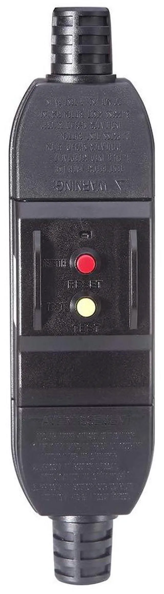 Alt view image 2 of 6 - Outdoor Inline GFCI Cord Breaker 15 Amp Waterproof Earth Leakage Circuit Protection Auto-reset 120Volt UL Listed