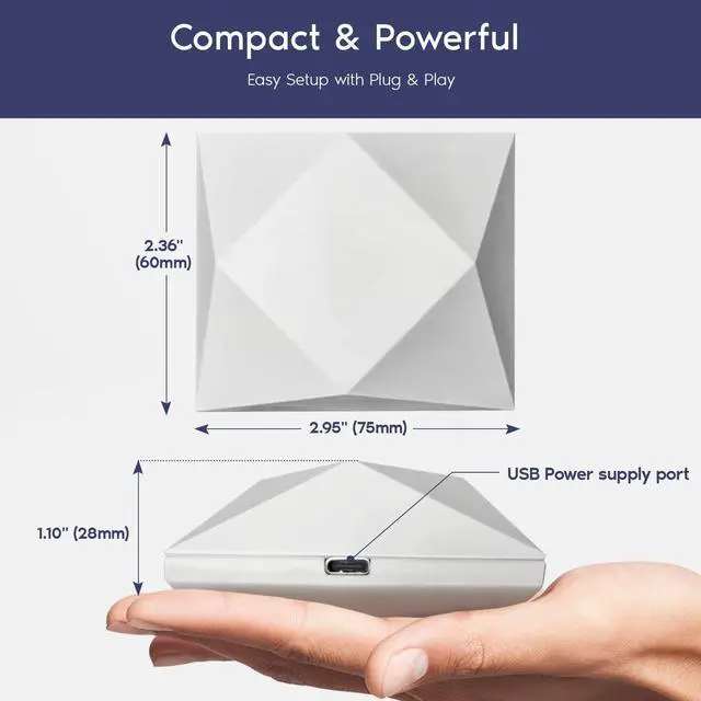 Alt view image 7 of 7 - GoSmart Bridge Matter Smart Home Hub for Motorized Blinds & Curtains Works with Alexa, Google Home, Apple HomeKit, Control4 & SmartThings, Voice Control, Scheduling & Smart Automation