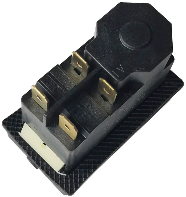 Alt view image 4 of 6 - KLD-28A Waterproof Electromagnetic Pushbutton Switches for Slicer Cutter 4Pins 120V 5E4