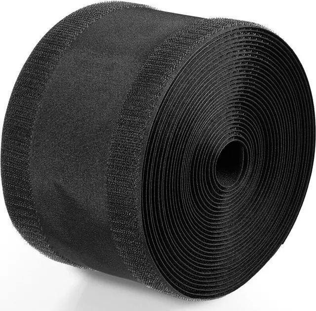 Main image of Syhood Cord Cover Floor Cable Protector Carpet Wire Cover Floor Cable Management for Office Carpet Organized and Protect(4 Inch X 100 Feet,Black)