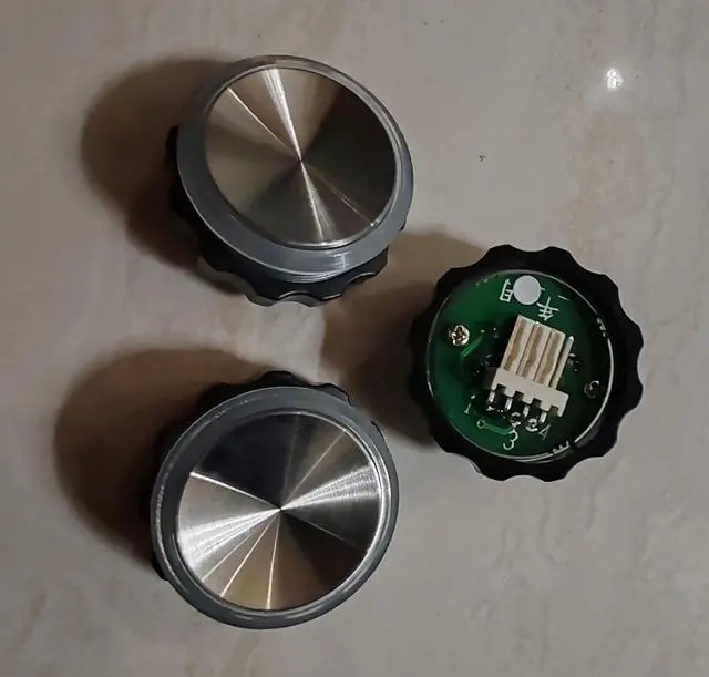 Alt view image 2 of 5 - 3PCS Elevator Button for Otis 3 Wire Elevator Accessories - White Light BR27C