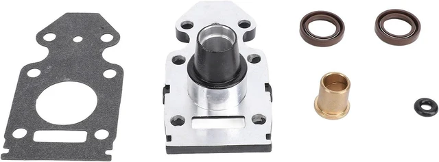 Main image of Outboard Motor Oil Seal,Water Pump Base Housing Gasket Kit,63V 45331 00 5B Housing Kit with 90381 14020 Bushing 93101 20048 Oil Seal 63V 45315 A0 Gasket