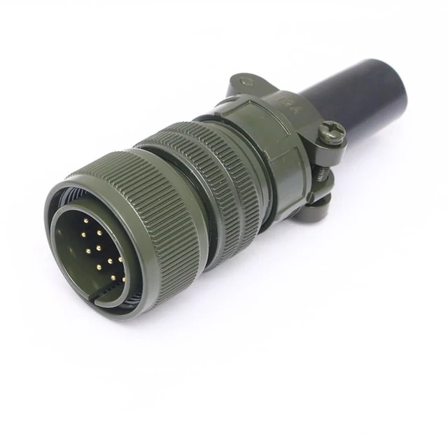Alt view image 3 of 3 - 5015 Series Aviation Connector, 17-Pin Waterproof Plug and Socket, MS3106A20-29S MS3102A20-29P (Reverse-Mounted (Plug + Socket))