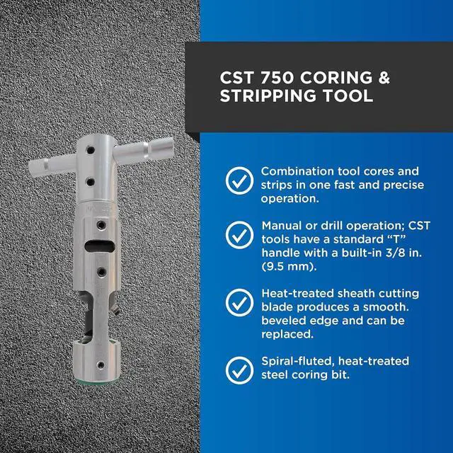 Alt view image 2 of 6 - CST 750 Coring & Stripping Tool