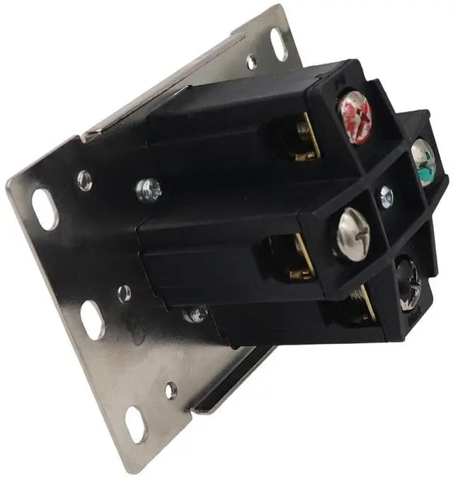 Alt view image 2 of 7 - NEMA 14-50R Heavy Duty 50 Amp Power Outlet Receptacle for RV EV Charging, Surface Or Flush Mount for Homes, Warehouses, 4.57x4.53x2.87in