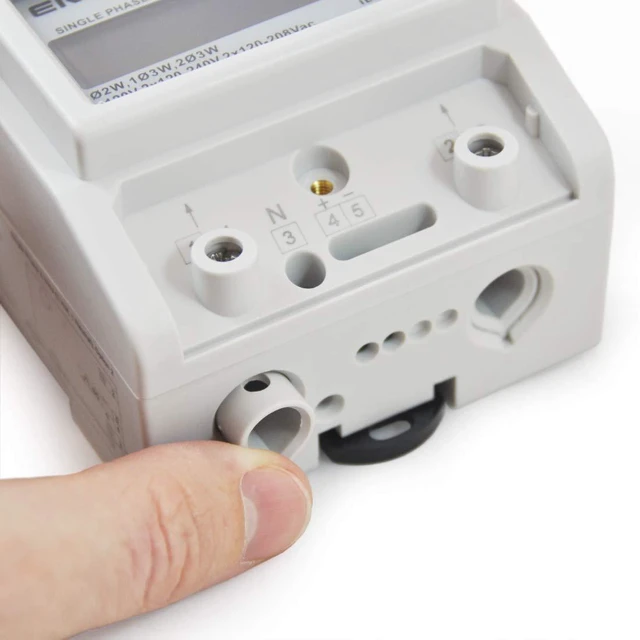 Alt view image 4 of 7 - Single Phase kWh Meter, Pass-Through, 2 or 3-Wire, 120V up to 120/240V, 100A, 60Hz