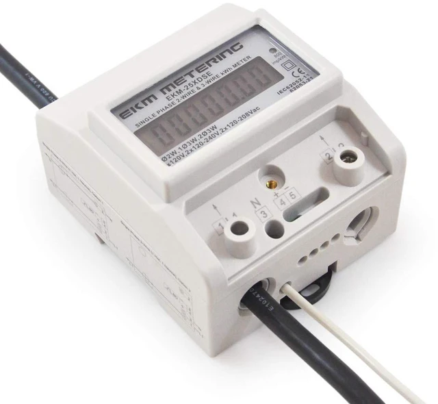 Alt view image 6 of 7 - Single Phase kWh Meter, Pass-Through, 2 or 3-Wire, 120V up to 120/240V, 100A, 60Hz