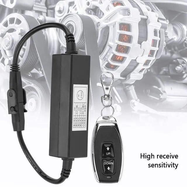 Alt view image 5 of 7 - Fafeicy 12V DC Motor Linear Actuator Wireless Remote Control, DPDT Switch Forward Reverse 433.92MHz
