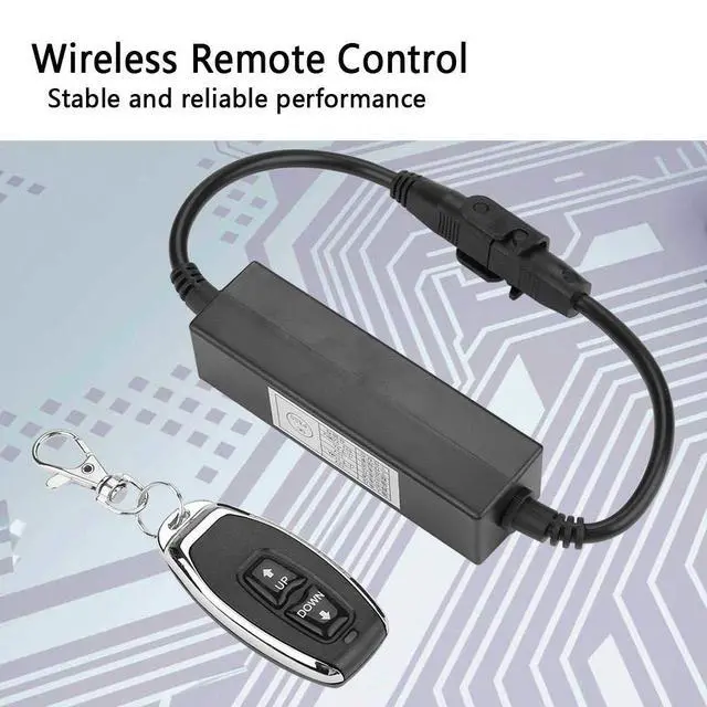 Alt view image 7 of 7 - Fafeicy 12V DC Motor Linear Actuator Wireless Remote Control, DPDT Switch Forward Reverse 433.92MHz