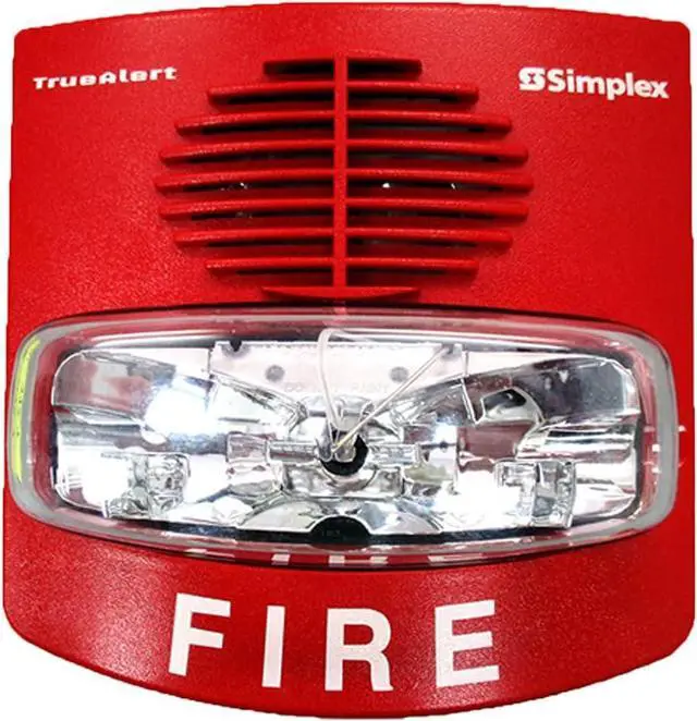 Main image of SIMPLEX 4906-9127 - A/V M/C Non-Addresable Wall MT (RED)