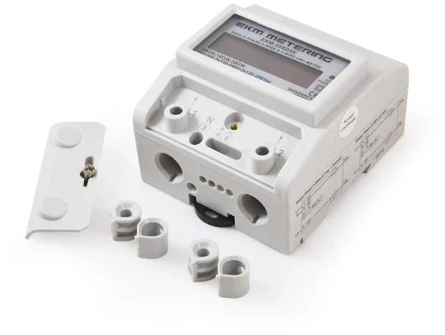 Alt view image 2 of 7 - Single Phase kWh Meter, Pass-Through, 2 or 3-Wire, 120V up to 120/240V, 100A, 60Hz