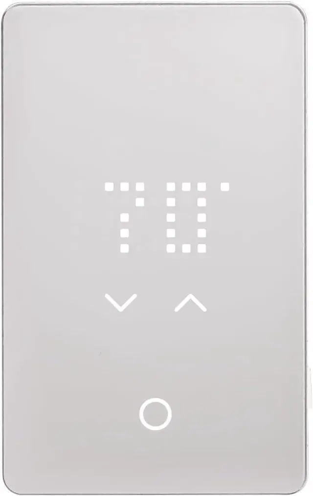 Alt view image 3 of 5 - Floor Heating System, 240V Electric Tile Radiant Floor Heating Cable with UTN5 Non-Programmable Thermostat (49 Sq.Ft.)