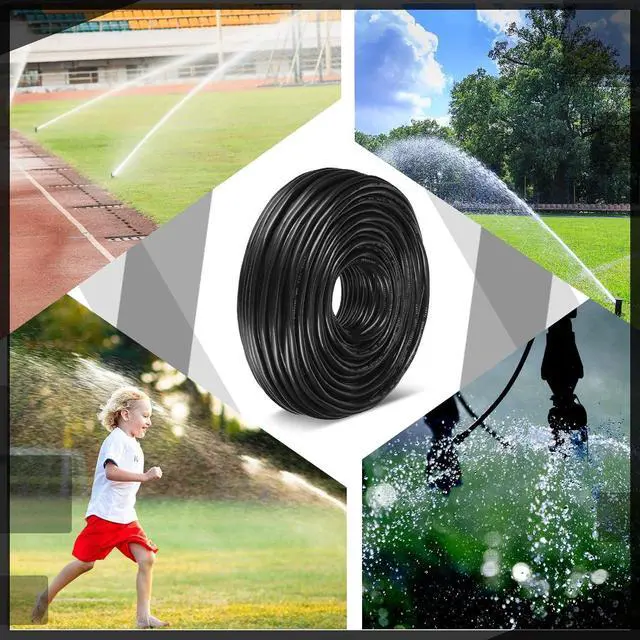Alt view image 6 of 7 - Hoolerry Solid Sprinkler System Wire 18 Gauge Irrigation Wire with UV Resistant PVC Jacket Sprinkler Cable for Underground Irrigation Field Central Control System 30v Ul Listed(18/4, 100 Ft)