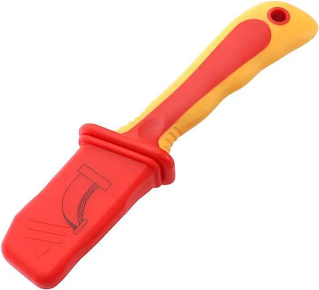 Alt view image 7 of 7 - Yosoo Health Gear Insulated Cable Stripper, Electrician Knife 1000V Electrician Knife, Cable Knife with Anti Magnetic Blades and Nonslip Handle for Safe Wire Stripping and Electrical Work