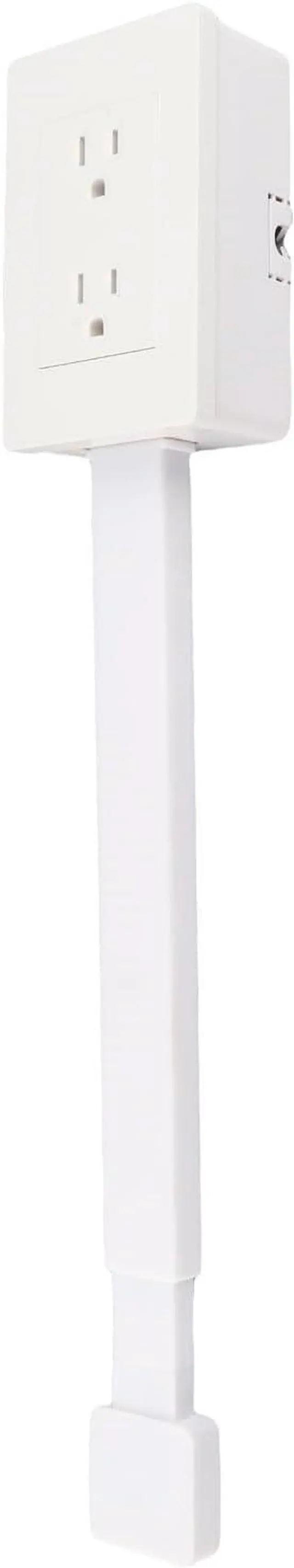 Main image of Power Socket Expander Rotatable Extension for Flexible Placement Desk and Sofa PC Material (US Plug)