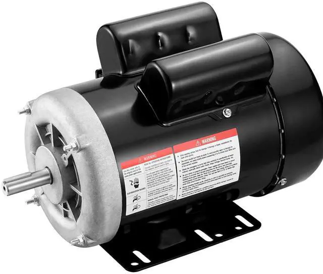 Main image of 1.5HP Electric Motor, 3450 RPM, AC 115V/230V, 56 Frame, Single-Phase Air Compressor Motor with 5/8" Keyed Shaft, Reversible Rotation for Agricultural and General Equipment