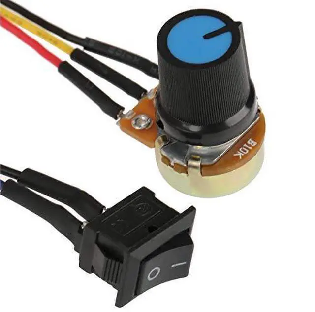 Alt view image 7 of 7 - Motor Driver Controller with Cable,WS55-220 DC 48V 500W CNC Brushless Spindle BLDC Motor Driver Controller,with Overvoltage,Over-Current Potection, Locked-Rotor