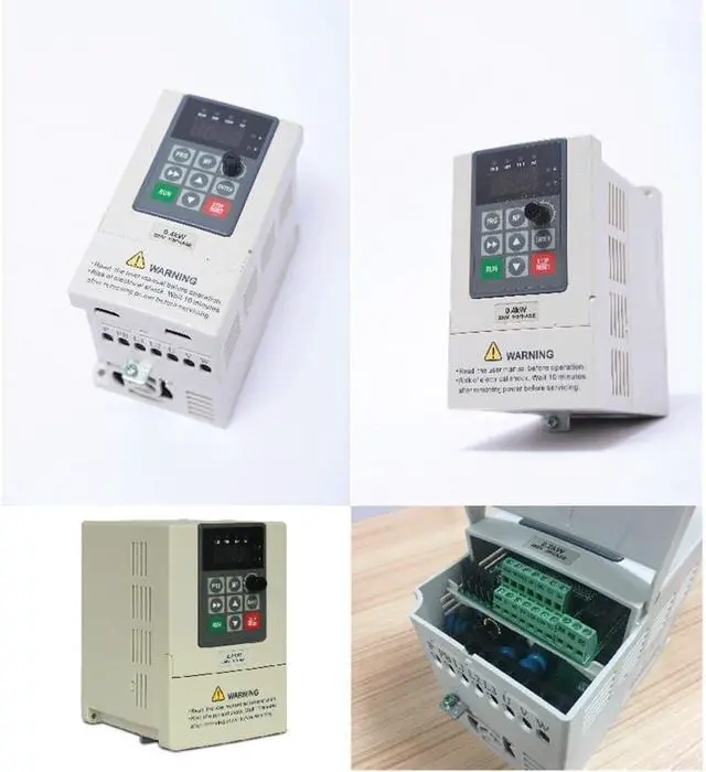 Alt view image 3 of 7 - Variable Frequency Drive VFD AT3-1500X 2.2 kW 3-Phase 380 for VAC Inverter for Pumps Fans and Production Machinery