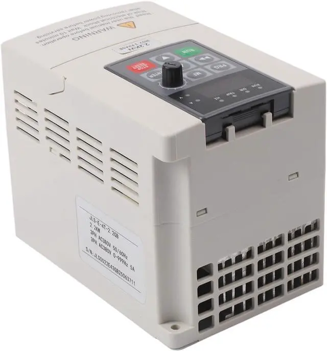 Alt view image 2 of 7 - Variable Frequency Drive VFD AT3-1500X 2.2 kW 3-Phase 380 for VAC Inverter for Pumps Fans and Production Machinery
