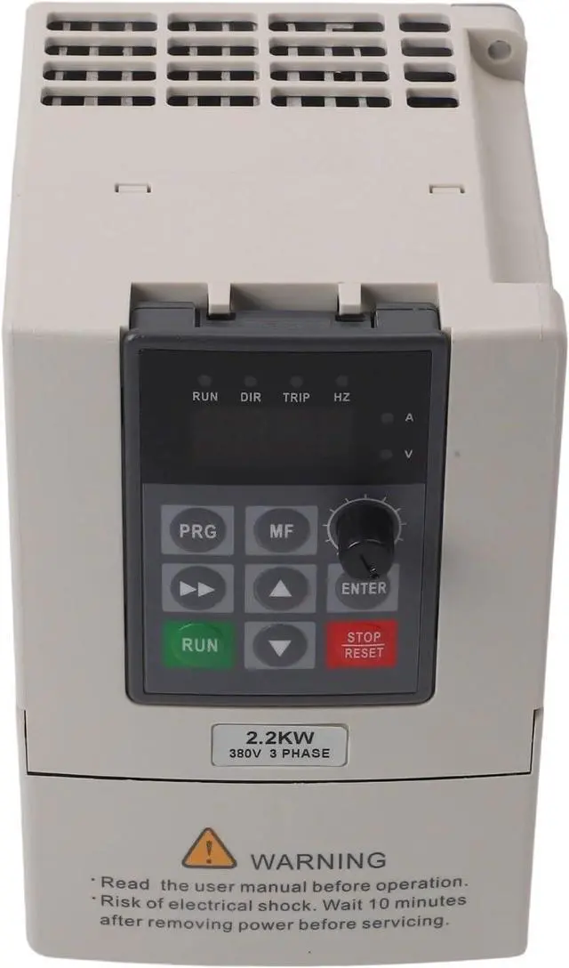 Alt view image 7 of 7 - Variable Frequency Drive VFD AT3-1500X 2.2 kW 3-Phase 380 for VAC Inverter for Pumps Fans and Production Machinery