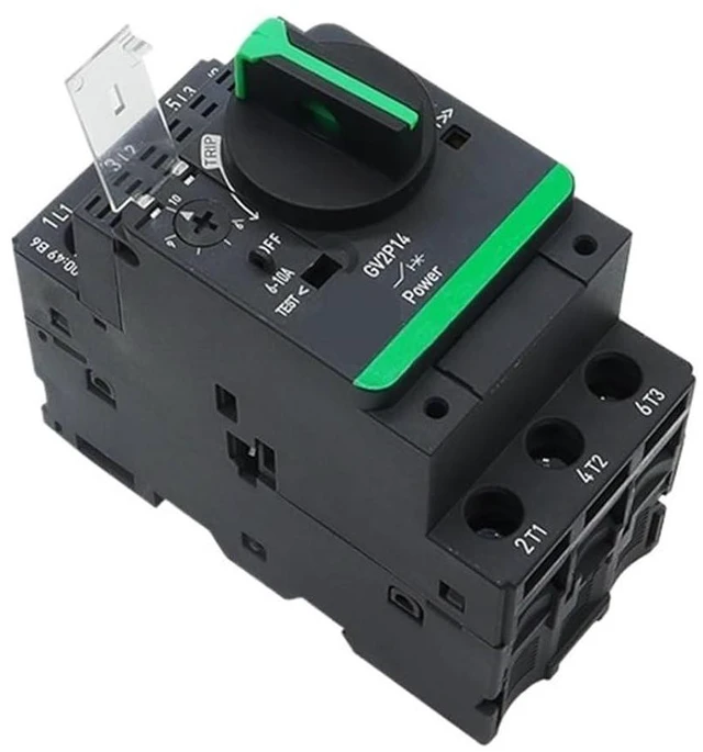 Alt view image 3 of 6 - Motor Circuit Breaker Motor Thermal Magnetic Trip Protection Knob Control GV2-PM32C(GV2P20 13-18A)