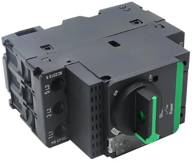 Alt view image 4 of 6 - Motor Circuit Breaker Motor Thermal Magnetic Trip Protection Knob Control GV2-PM32C(GV2P20 13-18A)