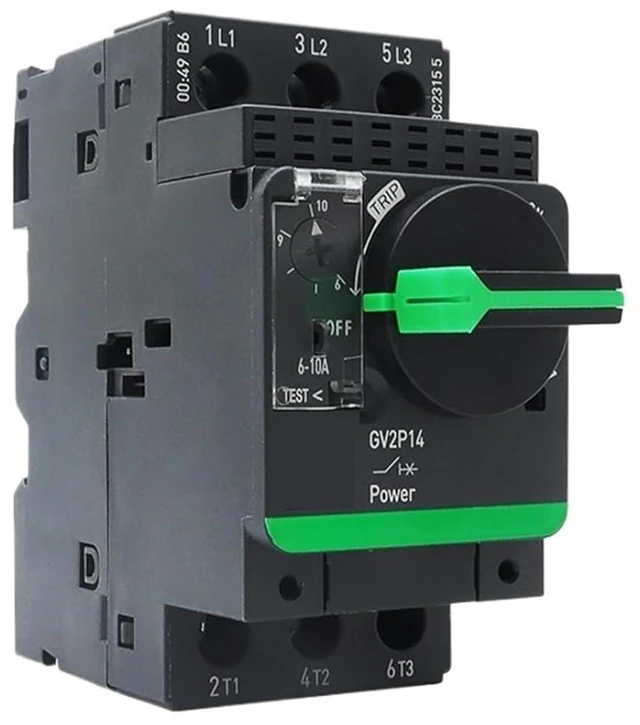 Alt view image 5 of 6 - Motor Circuit Breaker Motor Thermal Magnetic Trip Protection Knob Control GV2-PM32C(GV2P20 13-18A)