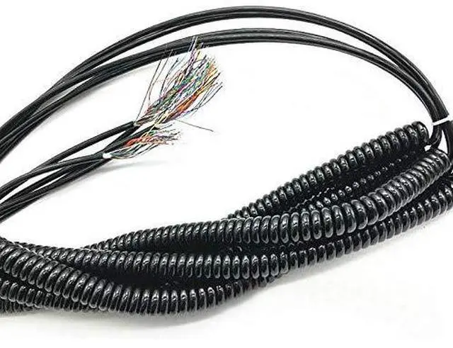 Alt view image 3 of 5 - 21 Cores Spring Spiral Cable 3 to 4 Meters Length CNC MPG Handheld Encoder Manual Pulse Generator