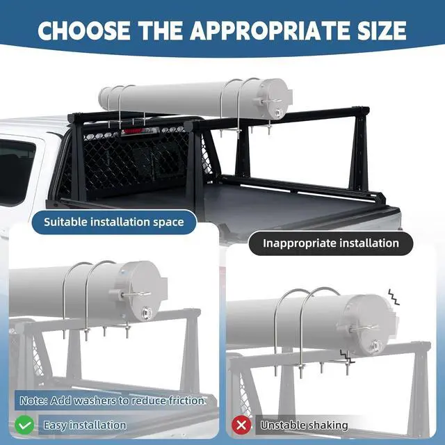 Alt view image 6 of 7 - Conduit Carrier Kit for 4 Inch PVC Pipe - Secure Keyhole Lock & Stable Mounting, Universal Conduit Carrier and Pipe Rack for Truck, Van, SUV Racks, HeavyDuty Security Transport Solution-Silver
