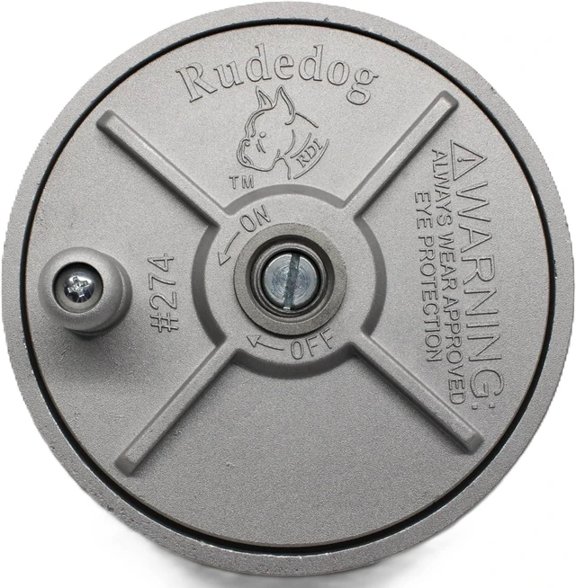 Main image of Rudedog #274 Rodbuster Aluminum Tie Wire Reel, Lightweight, Ambidextrous, 12-18 Gauge Tie Wire Coil, Smooth Action Ironworker Tool