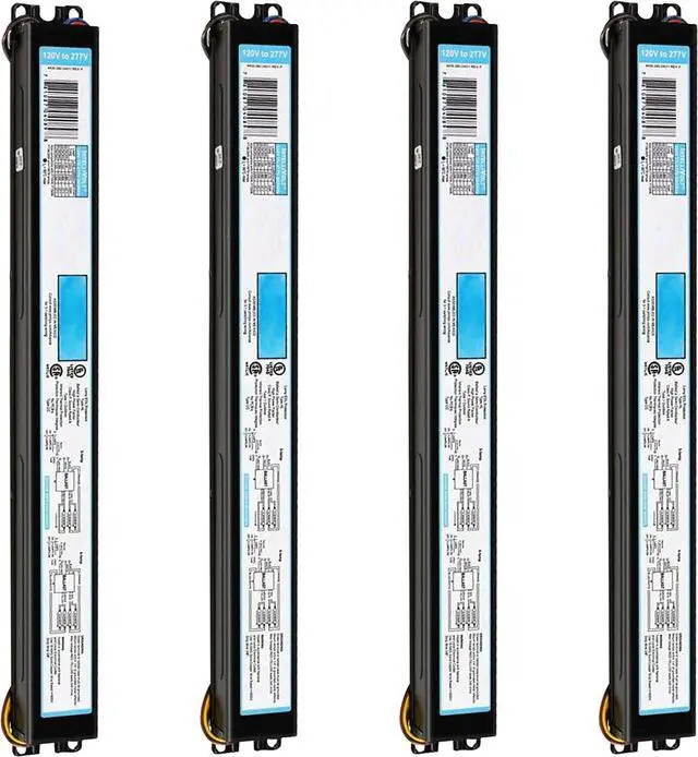 Main image of OHLECTRIC Replacement for ICN-4S54-90C-2LS-G, 4 Lamp, T5 Fluorescent Electronic Ballast (4-Pack) 120-277 Volt - Instant Start - Standard and Energy Efficient Ballasts, UL Approved (4)