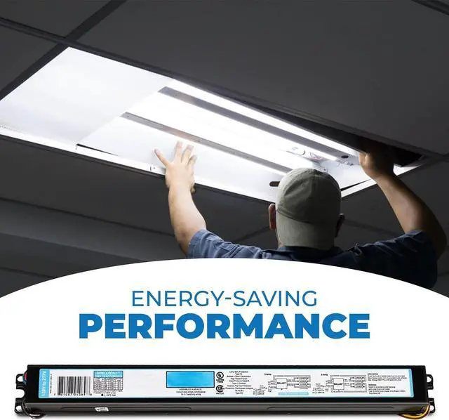 Alt view image 4 of 7 - OHLECTRIC Replacement for ICN-4S54-90C-2LS-G, 4 Lamp, T5 Fluorescent Electronic Ballast (4-Pack) 120-277 Volt - Instant Start - Standard and Energy Efficient Ballasts, UL Approved (4)