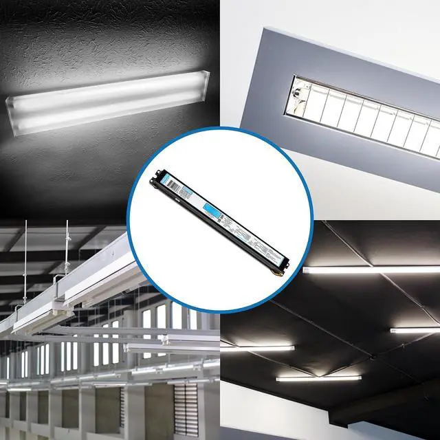 Alt view image 7 of 7 - OHLECTRIC Replacement for ICN-4S54-90C-2LS-G, 4 Lamp, T5 Fluorescent Electronic Ballast (4-Pack) 120-277 Volt - Instant Start - Standard and Energy Efficient Ballasts, UL Approved (4)