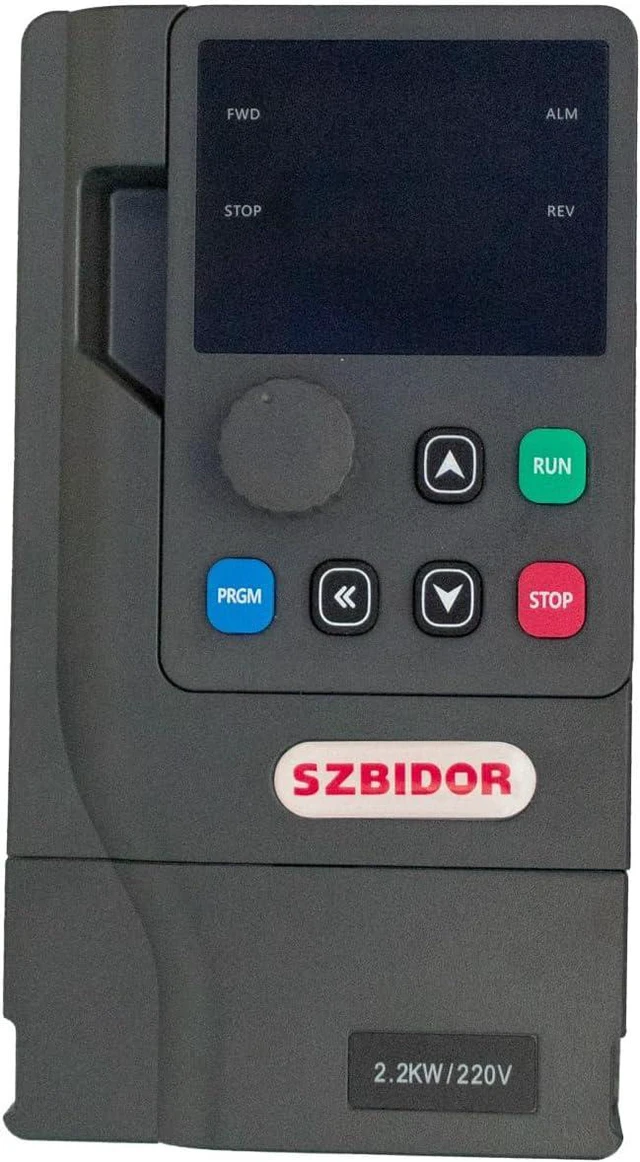 Main image of Variable Frequency Drive: AC 220V 4KW 3HP 18A CNC VFD Single Phase to 3 Phase Converter for Spindle Motor Speed Control (Single Phase Input, 3 Phase Output)