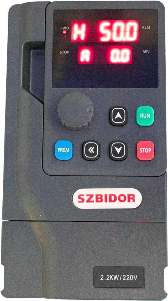 Alt view image 3 of 4 - Variable Frequency Drive: AC 220V 4KW 3HP 18A CNC VFD Single Phase to 3 Phase Converter for Spindle Motor Speed Control (Single Phase Input, 3 Phase Output)