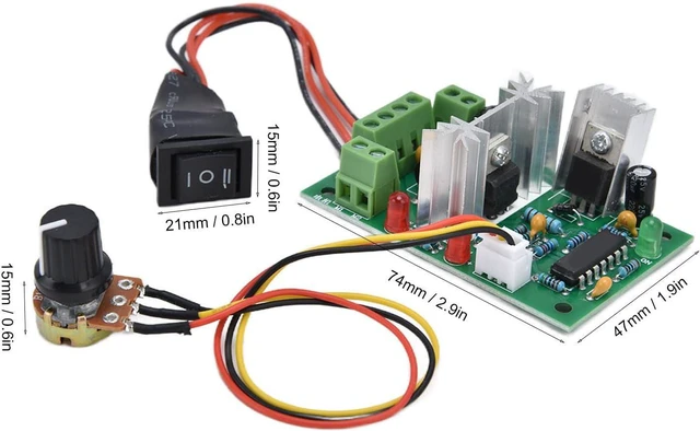 Alt view image 7 of 7 - 5840-31ZY Worm Gear Motor,12V 10-400rpm DC High Torque Turbo Geared Motor Gearbox Geared Motor Turbo Worm Speed Reducer Electric Motor with 8mm Shaft(12V50RPM)
