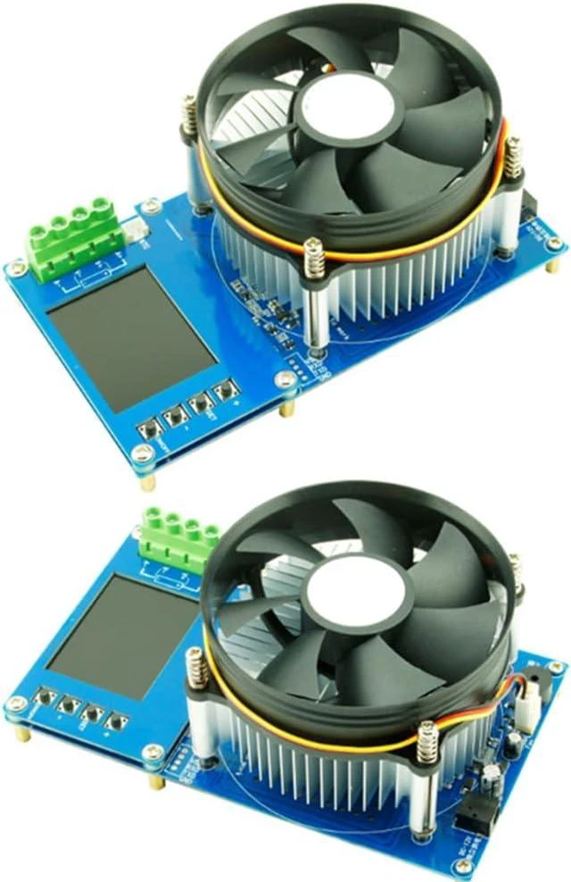 Alt view image 2 of 7 - 1Set 4 Modes Battery Capacity Tester CNC Type Electronic Load Discharge Tester 20A