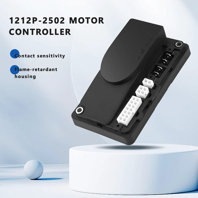 Alt view image 2 of 7 - 1212P-2502 Motor Controller Brush Permanent Magnetism DC 24V 90A for A